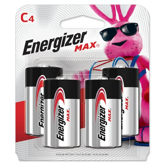 Energizer® MAX C Batteries, 4ct.